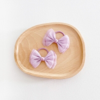 Girl Hair Tie Princess Bow Pair (GPT9148)